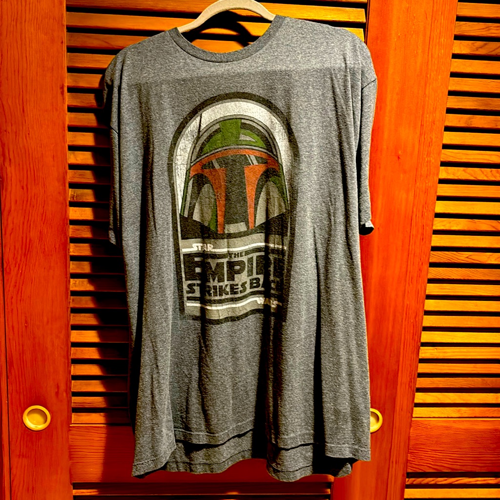 Star Wats The Empire Strikes Back Distressed Tee